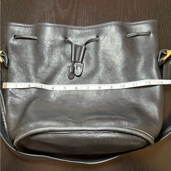 Vintage COACH 9952 Lula’s Legacy leather Drawstring Bucket Bag 90’s G7I-9952 - Picture 10 of 12